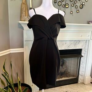 Black Bodycon Mini Dress